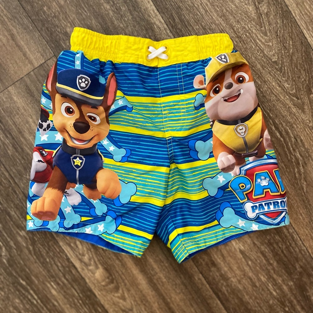 Nickelodeon Paw Patrol Size 5 Boys Bathing Suit